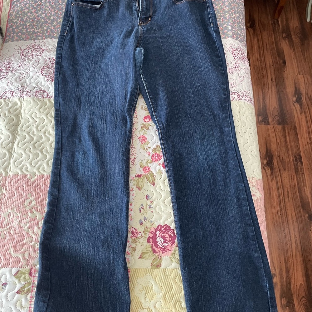 Old Navy Women's Dark Blue boot cut Jeans